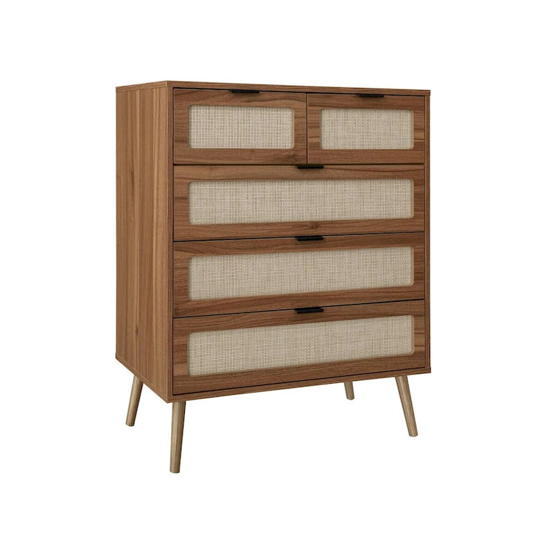 Meuble de rangement d'appoint 5 tiroirs