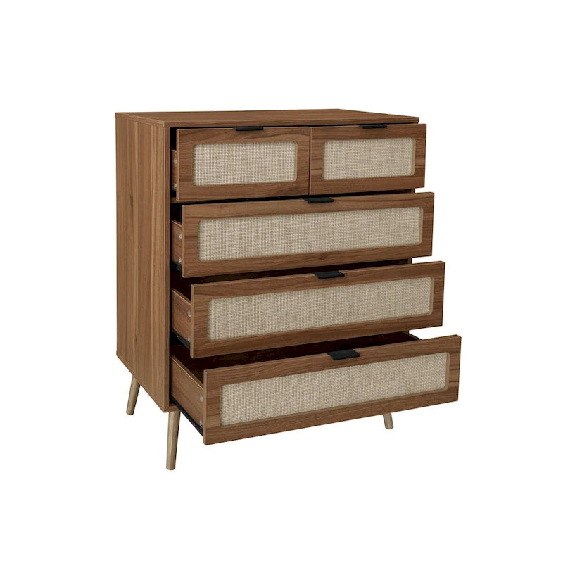 Meuble de rangement d'appoint 5 tiroirs