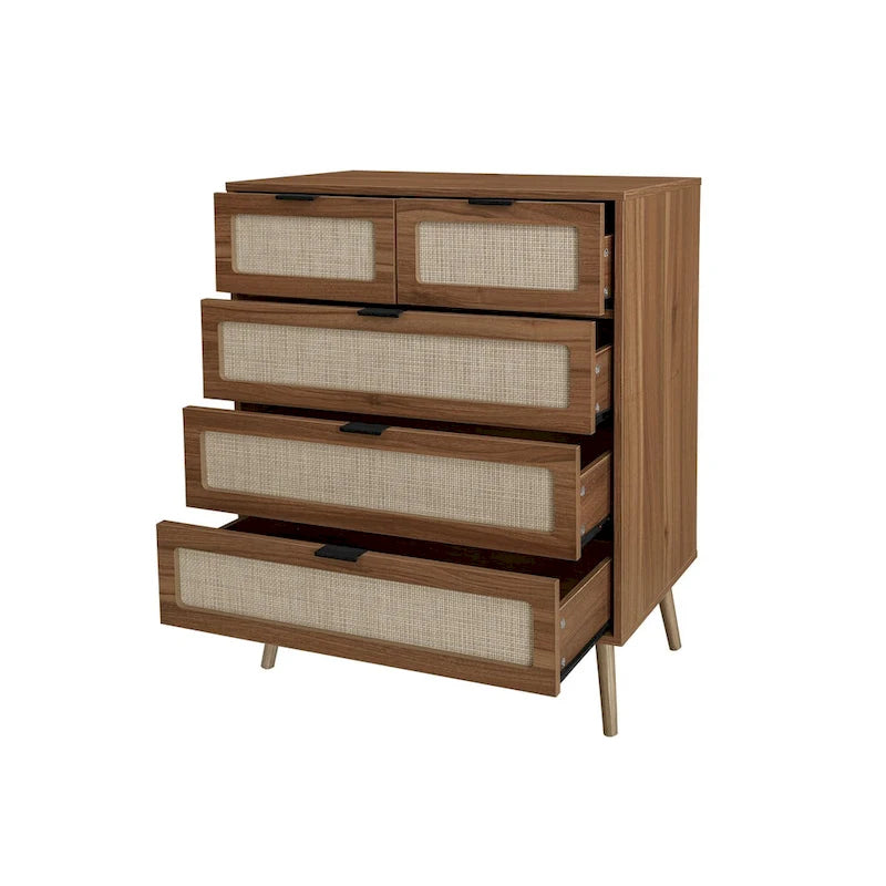 Meuble de rangement d'appoint 5 tiroirs