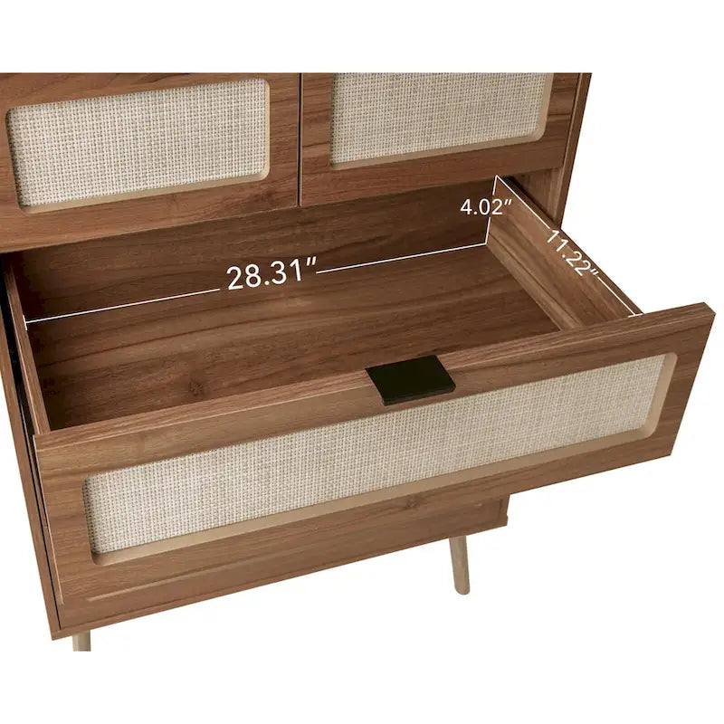 Meuble de rangement d'appoint 5 tiroirs