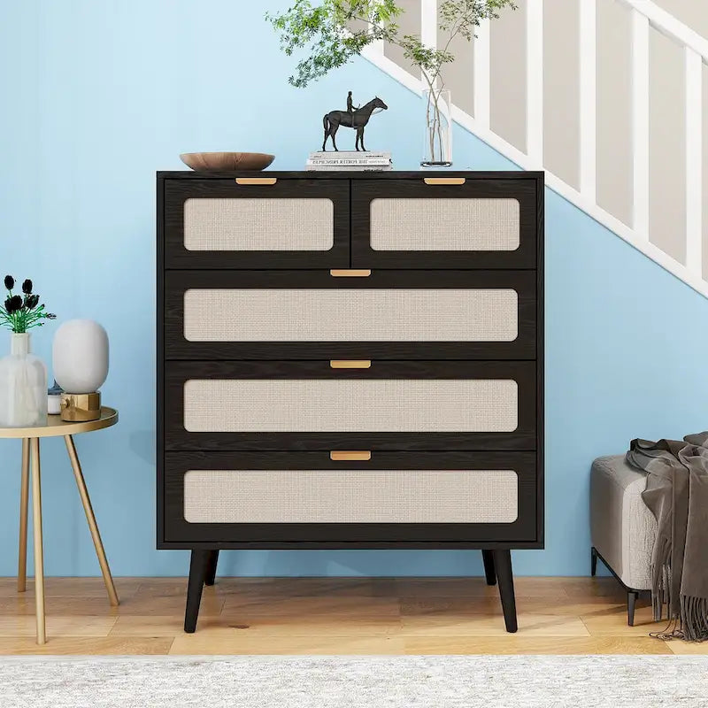 Meuble de rangement d'appoint 5 tiroirs