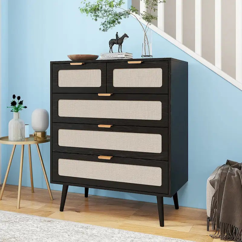 Meuble de rangement d'appoint 5 tiroirs