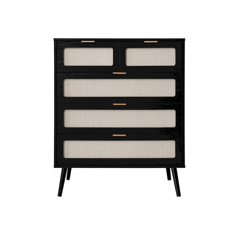 Meuble de rangement d'appoint 5 tiroirs