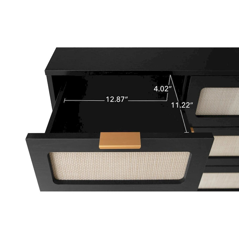 Meuble de rangement d'appoint 5 tiroirs