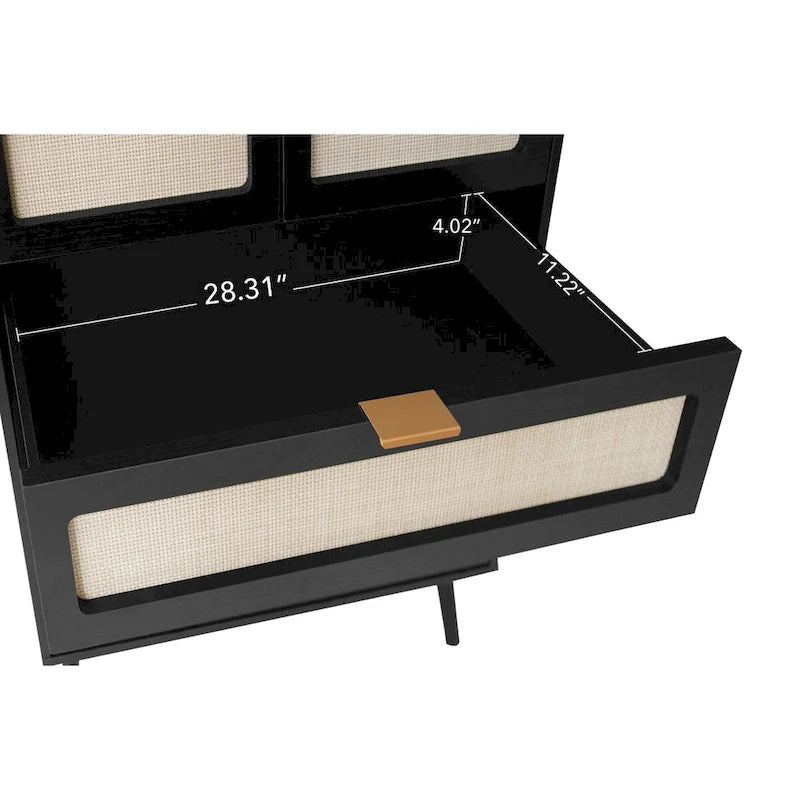Meuble de rangement d'appoint 5 tiroirs