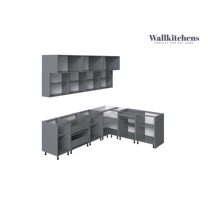 Collection Éclat de Cuisine Base Blanc Mat 9 pieds de large - 108x85