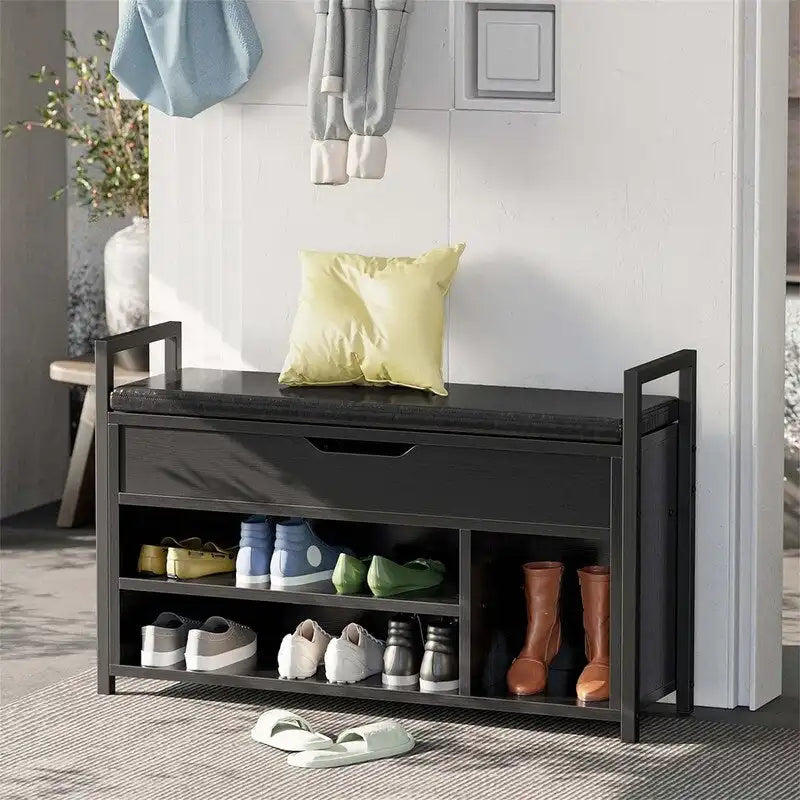 Banc de rangement pour chaussures - 11,8P x 35,4L x 24,4H