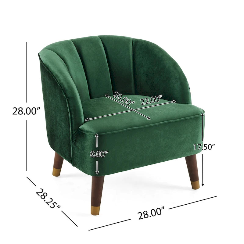 Fauteuil Club Rembourré Moderne