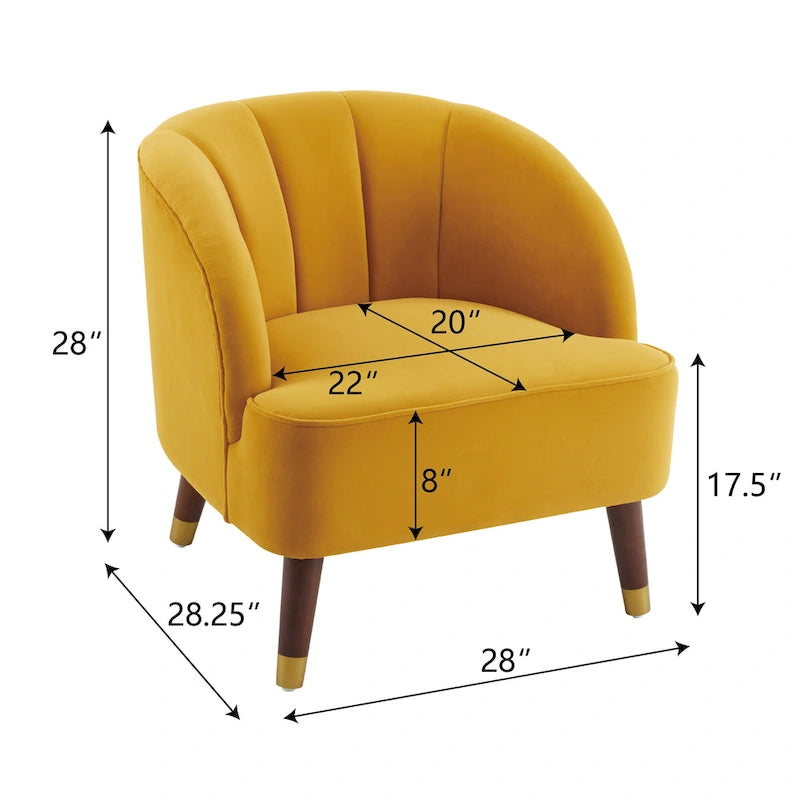 Fauteuil Club Rembourré Moderne