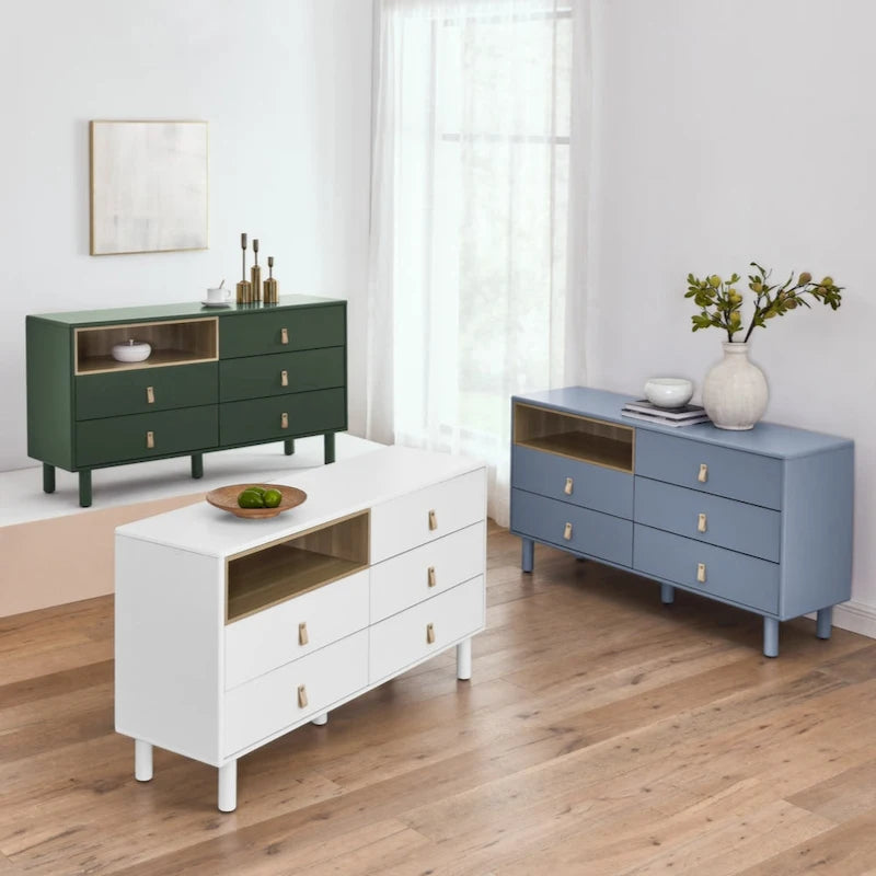 Commode à 5 tiroirs commode multifonctionnelle commode moderne