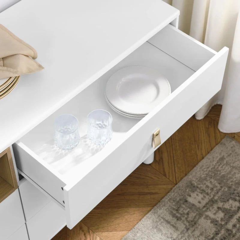 Commode à 5 tiroirs commode multifonctionnelle commode moderne