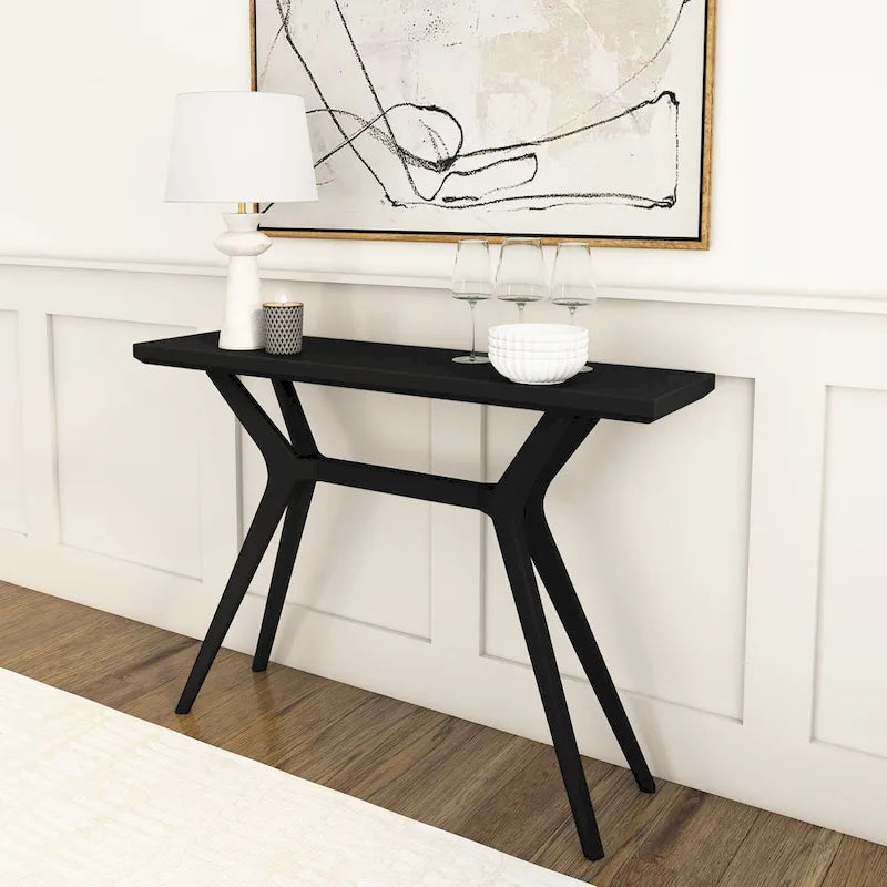  Verso Cross Leg Console Table - 46