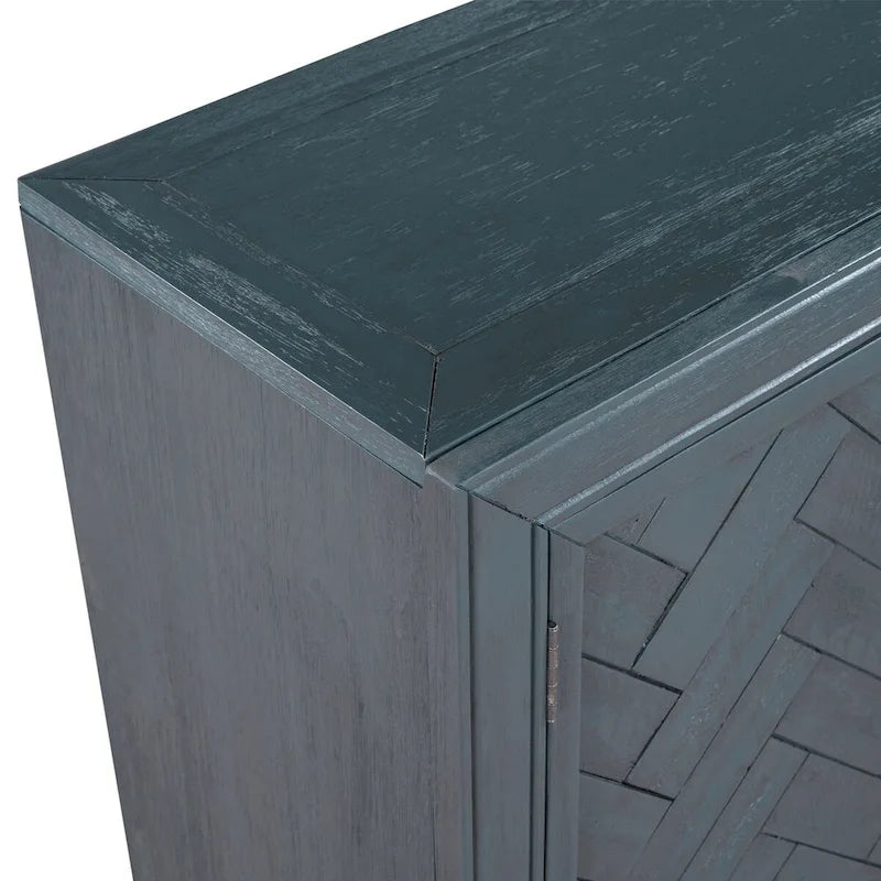 40 armoires avec portes au design unique et 1 étagère réglable, adaptées à plusieurs pièces telles que le salon et le bureau