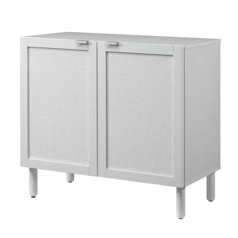 Orre Meuble Bas Blanc 2 Portes
