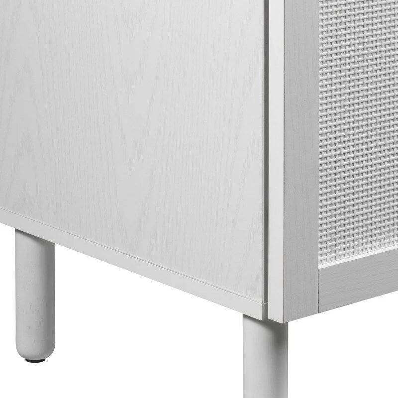 Orre Meuble Bas Blanc 2 Portes