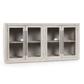 Buffet Bradley à quatre portes Classic Home en coloris blanchi