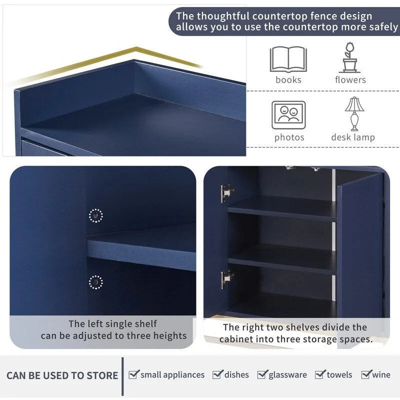 Buffet de cuisine moderne