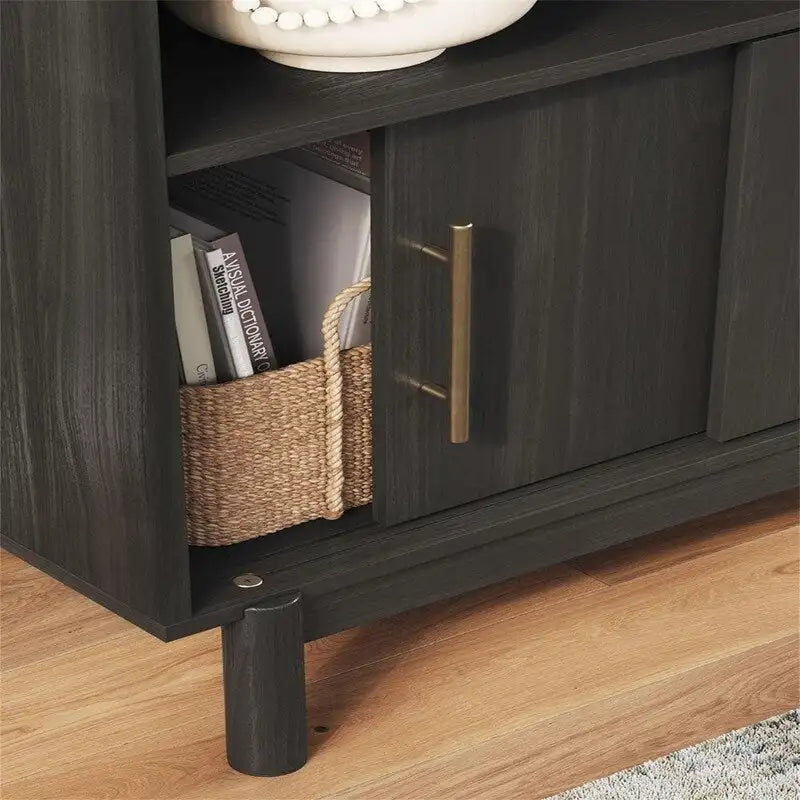 Meuble d'appoint 2 portes – 40,6P x 80,3L x 80H cm