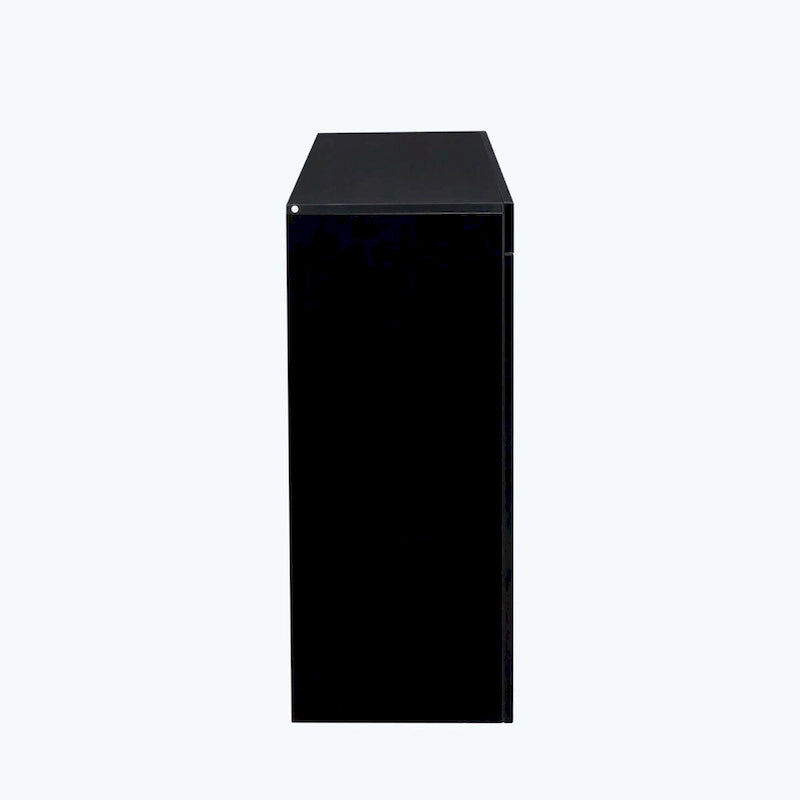 Meuble de cuisine avec éclairage LED, tiroir et 1 porte
