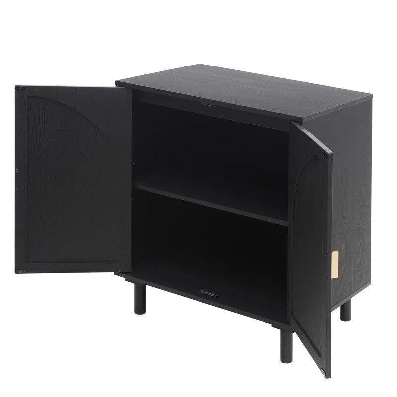 Meuble bas à 2 portes, Convient pour la chambre, le salon, le bureau