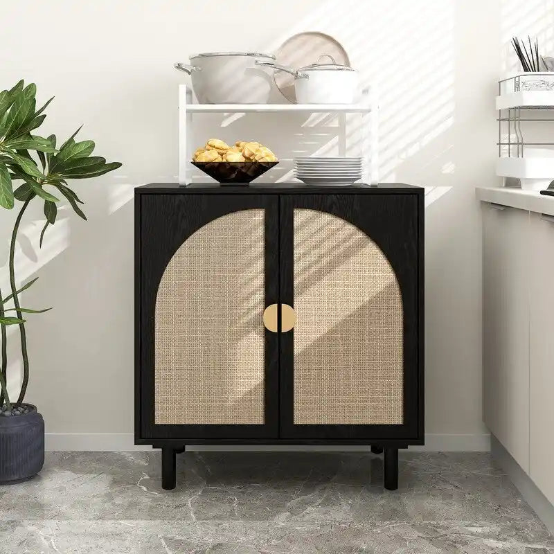 Meuble bas à 2 portes, Convient pour la chambre, le salon, le bureau