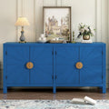 Caractéristiques uniques de l'armoire en placage de frêne avec portes à motif de lignes rayonnantes, adaptée aux salons et aux couloirs