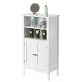 Meuble de rangement blanc pour salle de bain, chambre et coiffeuse
