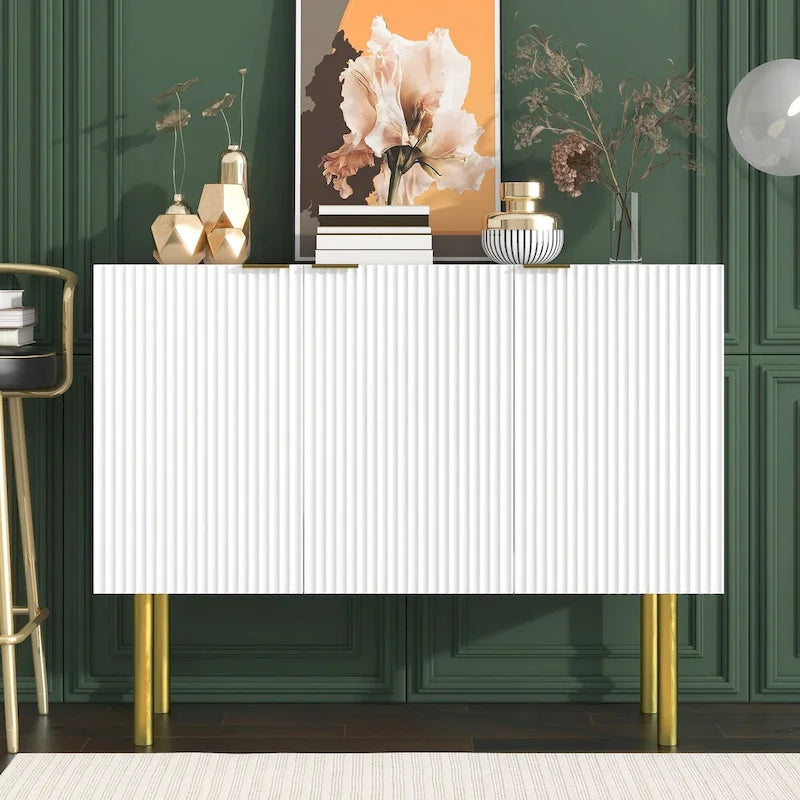 47 Buffet/Bahut de Style Moderne, Simple et Luxueux avec Étagères Réglables