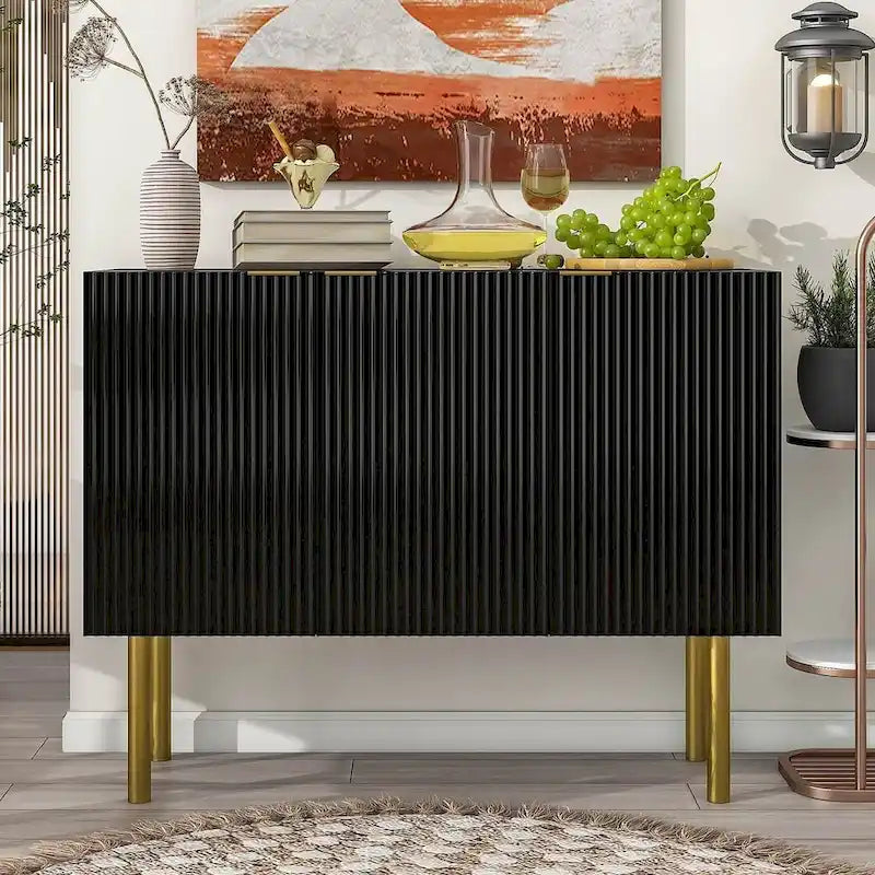 47 Buffet/Bahut de Style Moderne, Simple et Luxueux avec Étagères Réglables