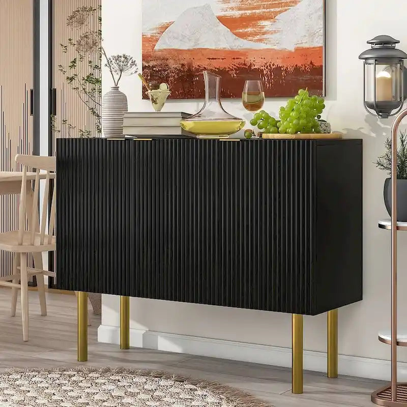 47 Buffet/Bahut de Style Moderne, Simple et Luxueux avec Étagères Réglables