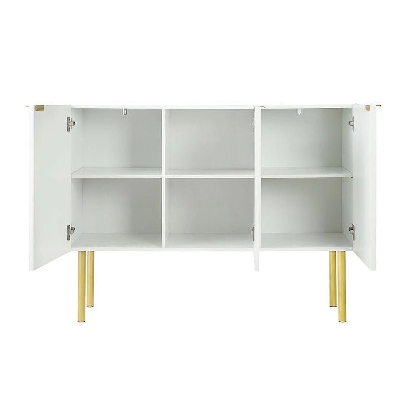 47 Buffet/Bahut de Style Moderne, Simple et Luxueux avec Étagères Réglables