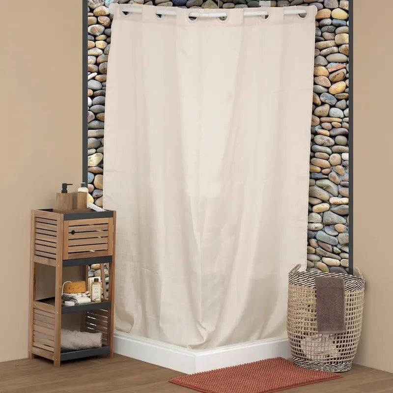 Meuble de rangement de salle de bain compact avec étagères ouvertes - 14,5L x 11 3/4l x 32 6/8H