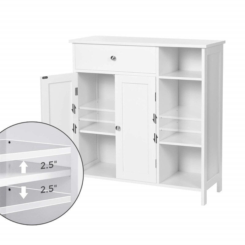 Meuble de rangement sur les toilettes - 11,8P x 29,5L x 31,5H