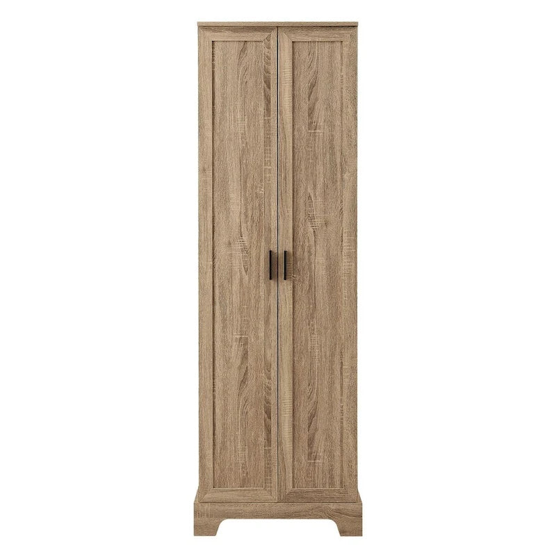 Meuble de rangement à deux portes pour salle de bain