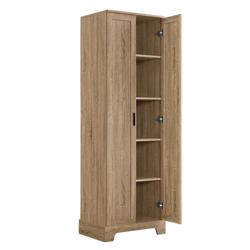 Meuble de rangement à deux portes pour salle de bain