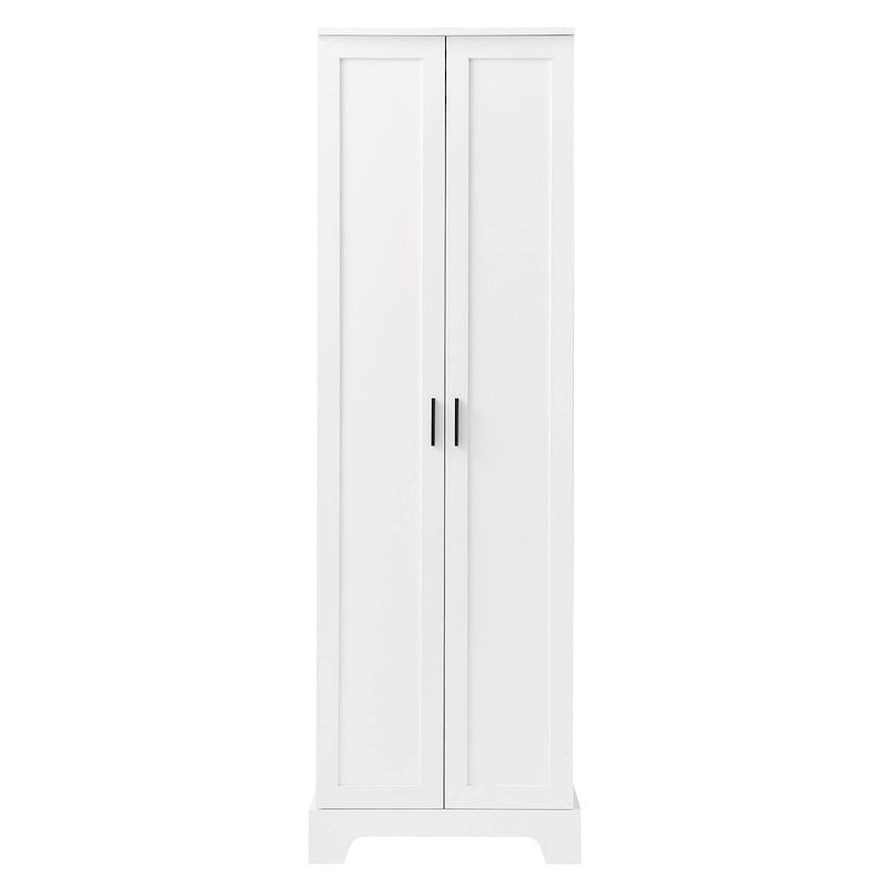 Meuble de rangement à deux portes pour salle de bain