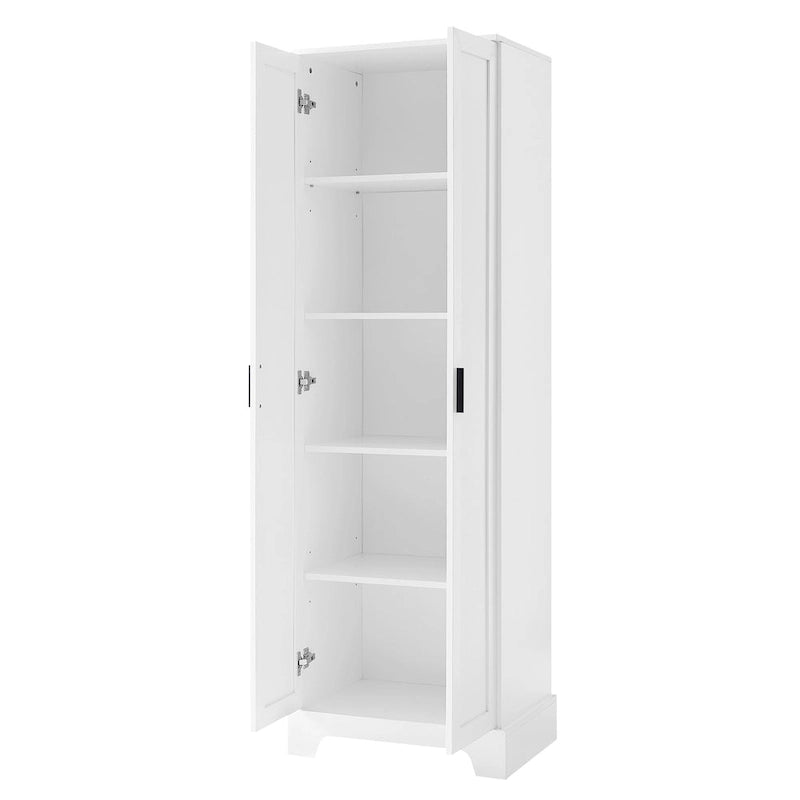 Meuble de rangement à deux portes pour salle de bain
