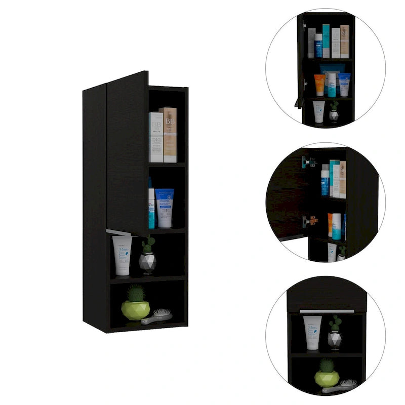 Armoire à pharmacie Hazelton, deux étagères intérieures, finition pin, haute qualité et durable