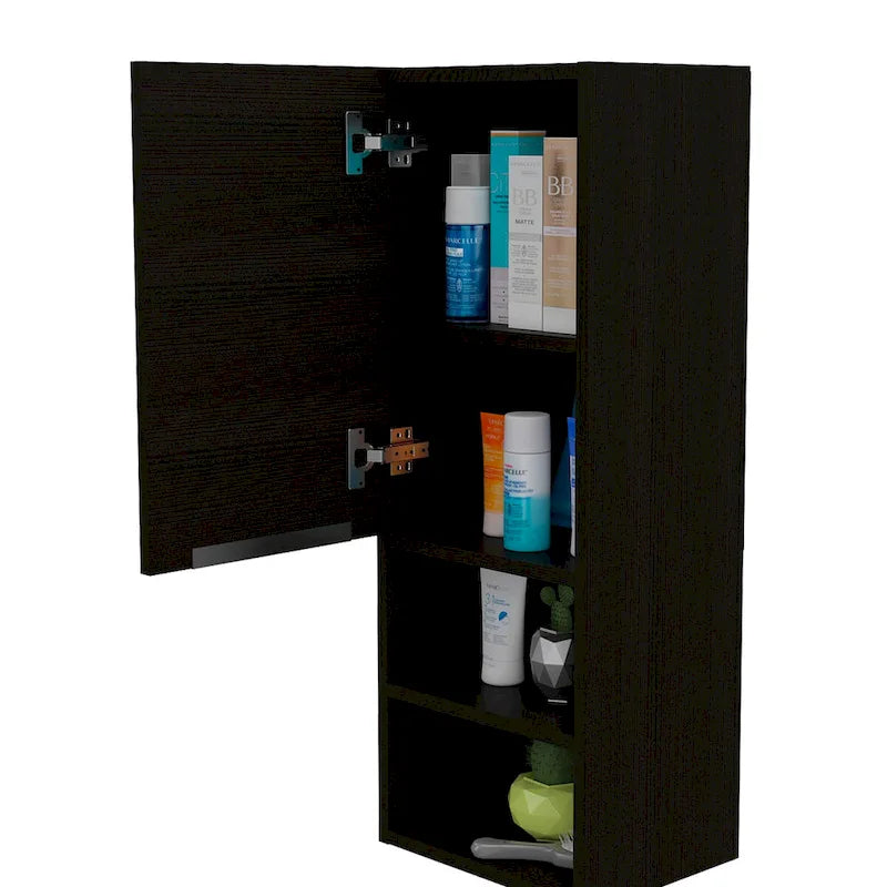 Armoire à pharmacie Hazelton, deux étagères intérieures, finition pin, haute qualité et durable