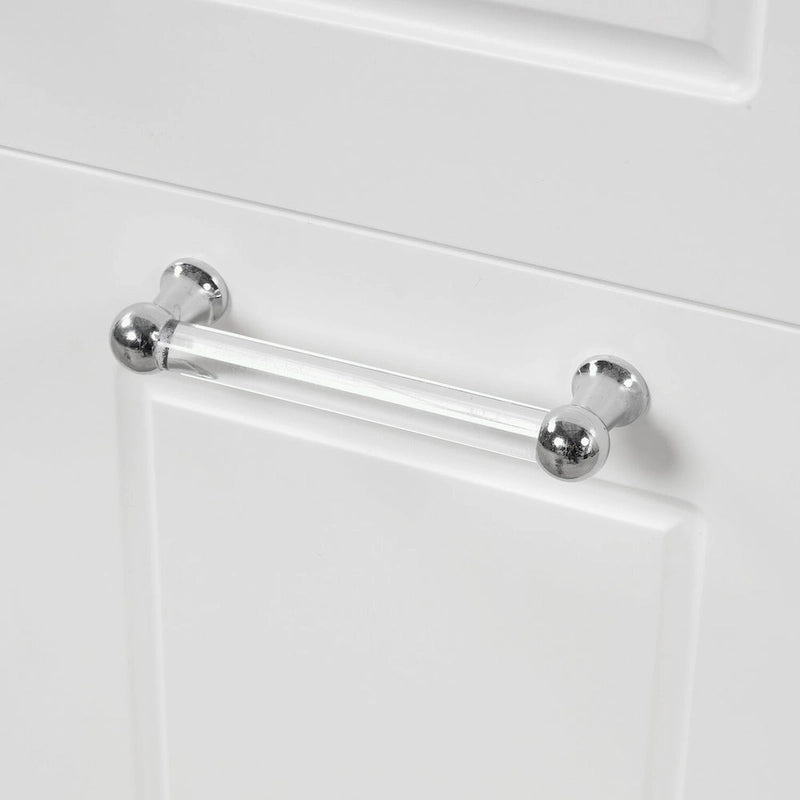 Meuble-lavabo de salle de bain avec deux tiroirs et porte