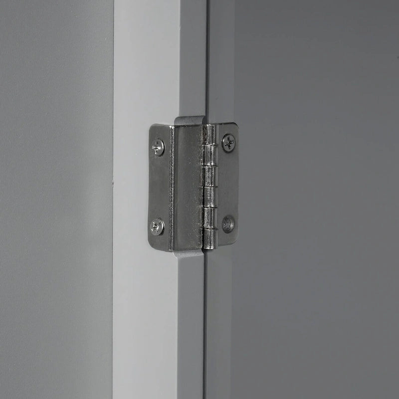 Meuble de salle de bain autoportant avec portes Meuble de rangement d'entrée en bois