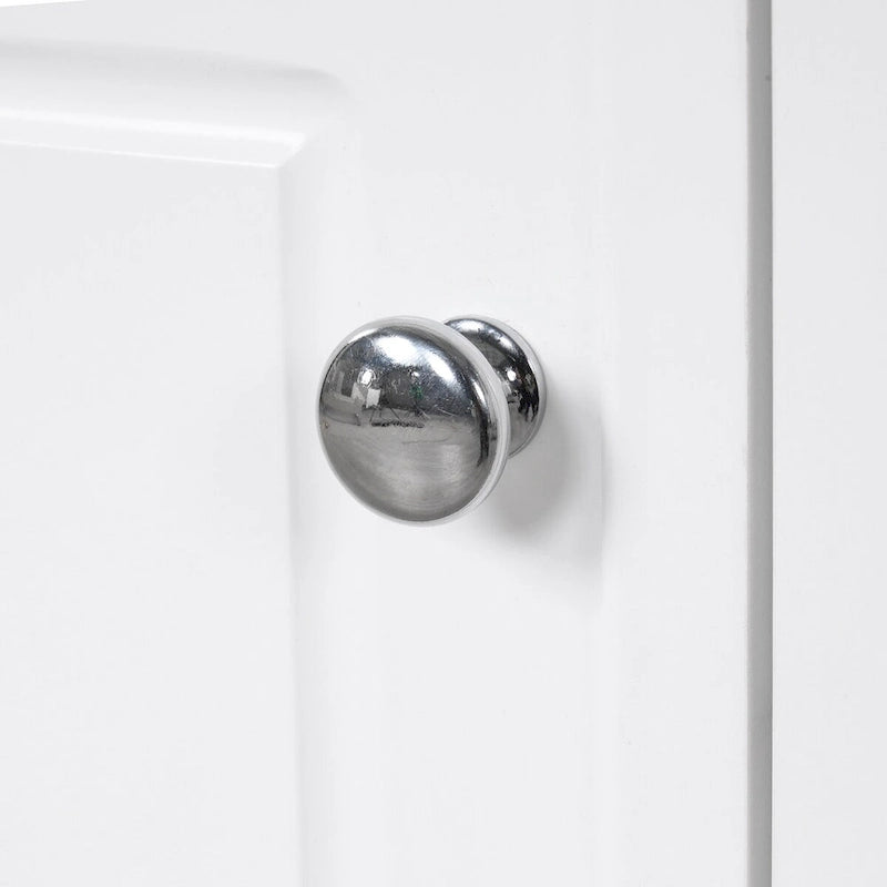 Meuble-lavabo avec évier intégré, porte et deux tiroirs