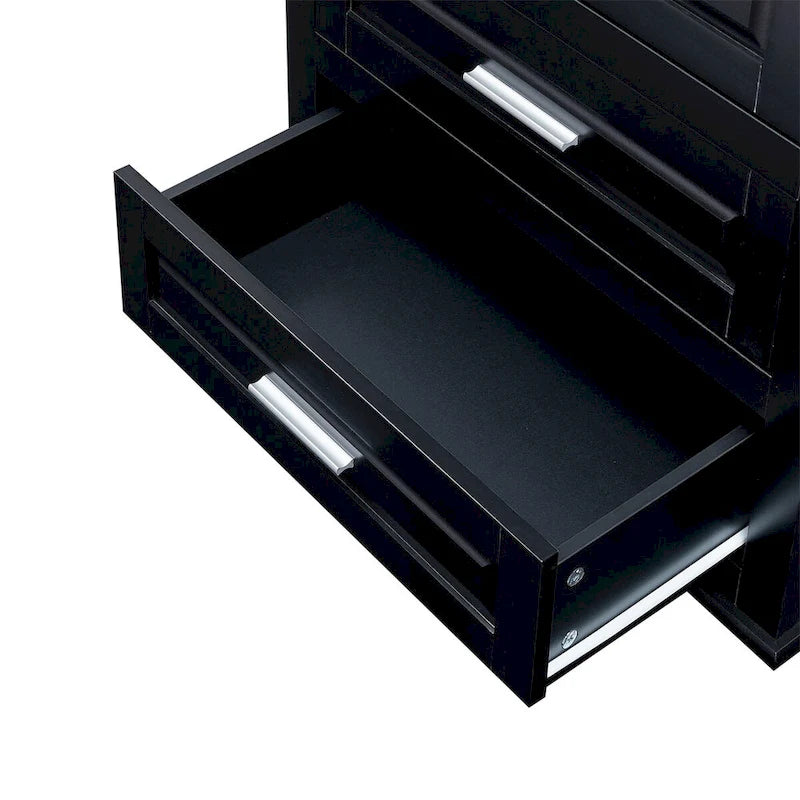 Meuble de rangement haut à trois tiroirs pour salle de bain/bureau