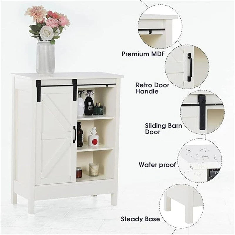 Meuble de rangement pour le sol de salle de bain