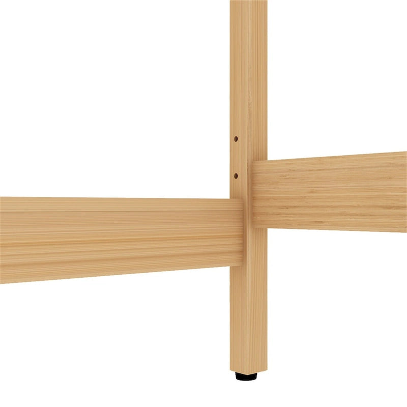 Étagère de rangement de toilette naturelle pour salle de bain indépendante