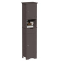 Meuble de Rangement Salle de Bain Haut 67 - 11,81P x 15,7L x 66,9H