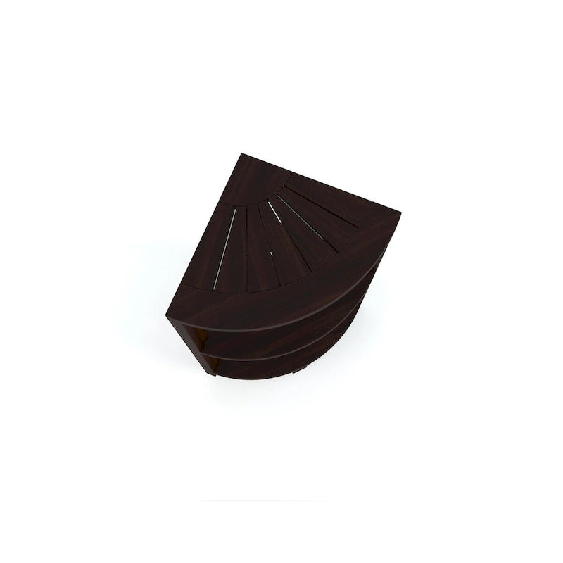 Étagère de Douche d'Angle 3 Niveaux en Teck Kai