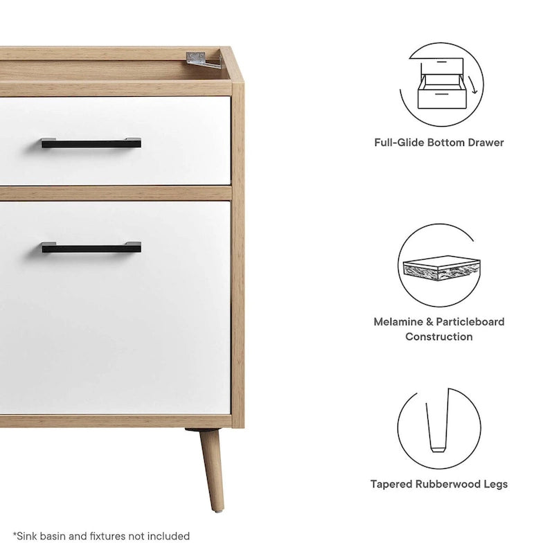 Meuble-lavabo Maverick 24 - Vasque non incluse