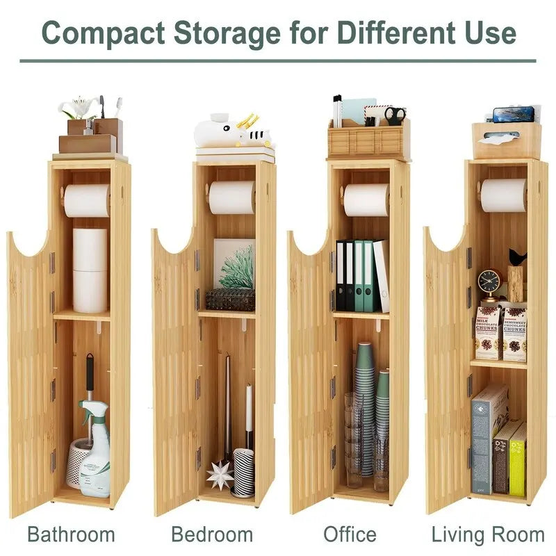 Meuble de rangement pour papier toilette - 33L x 6,5W