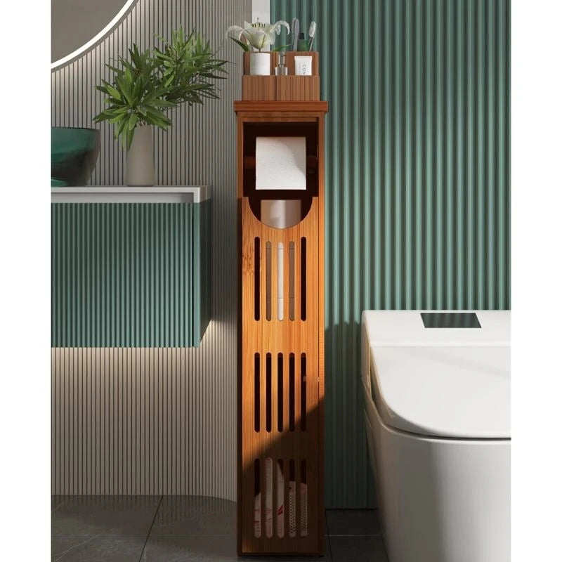 Meuble de rangement pour papier toilette - 33L x 6,5W